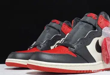 RETRO JORDAN BRED HIGH 1 TOE AIR OG 0416